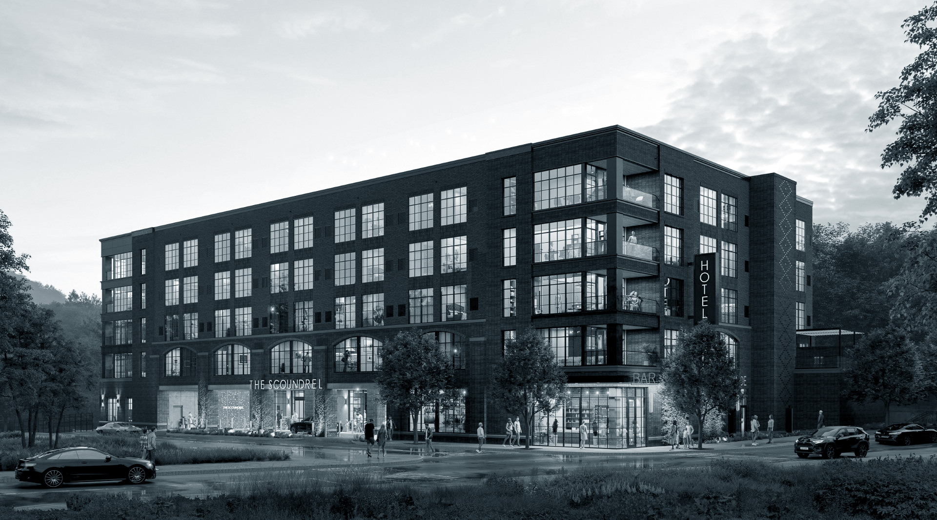 Loader The Scoundrel Hotel, Tribute Portfolio Collection